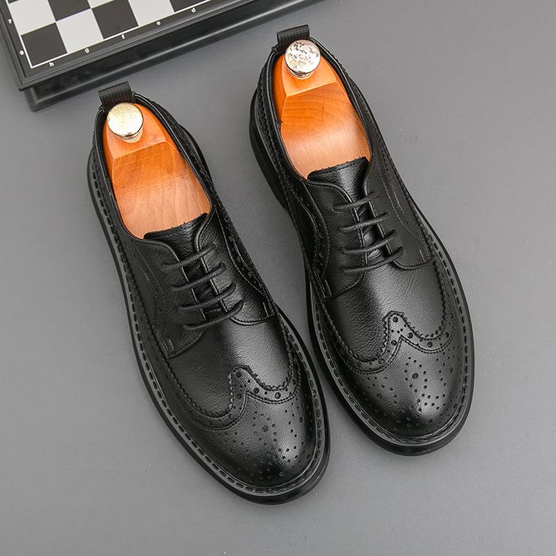 

Высококачественные роскошные кожаные туфли, свадебные деловые туфли, мужские оксфорды, формальные туфли с узором из крокодиловой кожи, мужские кожаные туфли 38 чёрный