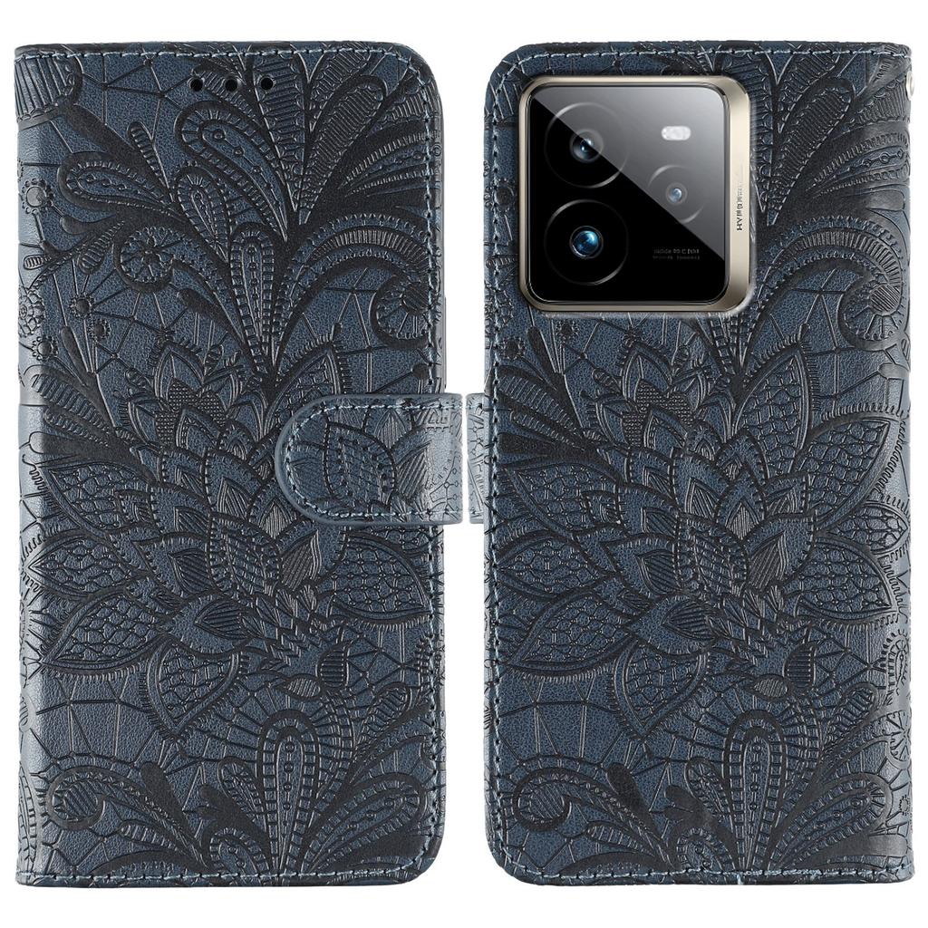 For Realme GT 7 Pro 5G Case Lace Flowers PU Leather Flip Wallet Phone Cover