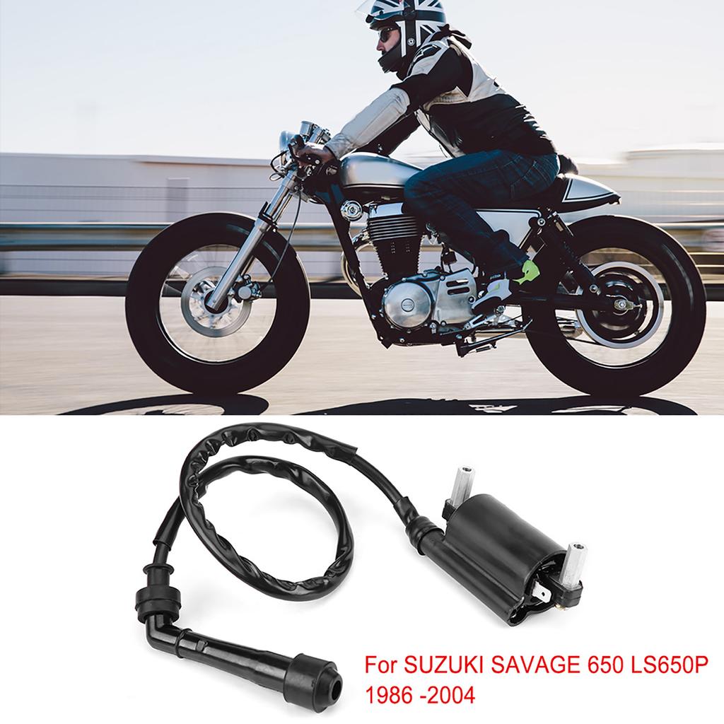 Ignition Coil Fit for SUZUKI SAVAGE 650 LS650P 1986  2004 Ignition Accessory