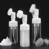 Silicone Facial Cleansing Brush Foam Bottle Container Travel Bottle