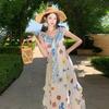 High-End Women's Dopamine Summer Beach Dress - 2026 Autumn New Arrival Long Skirt