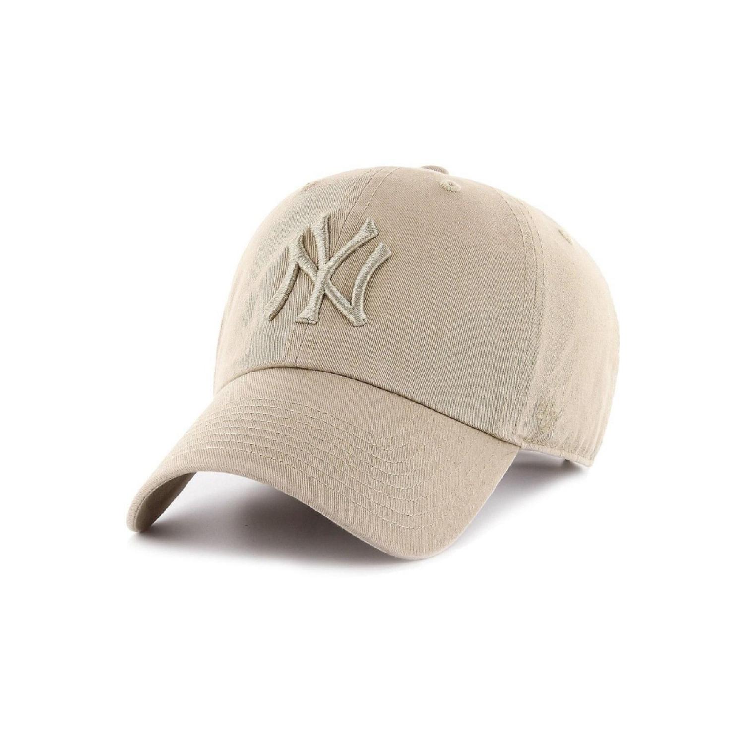 

Бежевая спортивная шапка унисекс Ny, регулируемая, с липучкой на спине