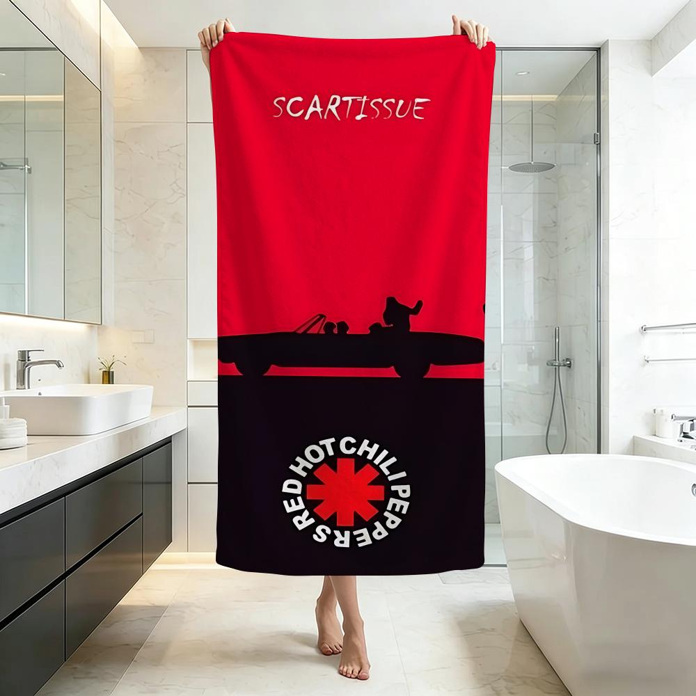 Dynamic R-Red Hot Chili PeppersS Towel Five-Star Hotel Quality Eco-Friendly Ultra Soft Thick Towels & Beach Towels