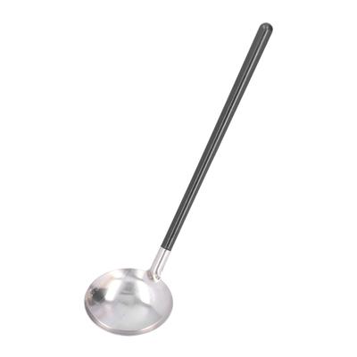 26CM Stainless Steel Round Spoon Hot Pot Ladle Dinnerware for Home Kitchen Restaurant HotelSoup