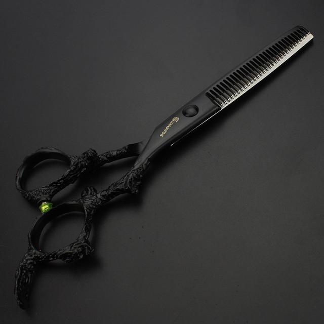 5/6/6.5/7/7.5 Inch Professional Hairdressing Scissors Japan 440C Hairdreser Scissors Barber Shears Set Cutting Thinning Haircut