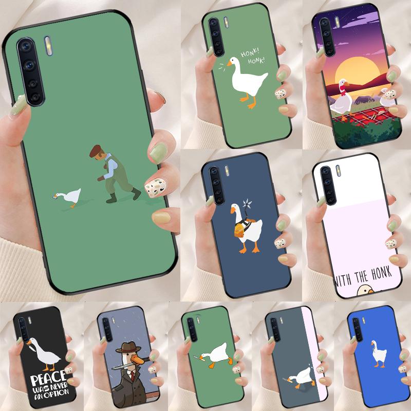 Cartoon Niedrige Gans Spiele Hülle Für Oppo A78 A98 A79 A18 A38 A58 A40 A60 A80 A16 A76 A96 A15 A74 A94 A54 A17 A77 Abdeckung