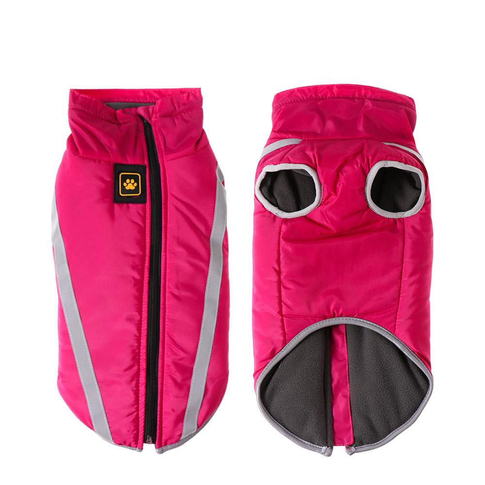 Soft Thickened Clothes Reflective Pet  Coat Waterproof Puppy Wadded Jacket Dog Jackets