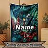 Custom Name Personalized Final Fantasy Print Blanket, Home Decor, Bedroom, Sofa, Camping, Couch, Gifts for Birthday Christmas