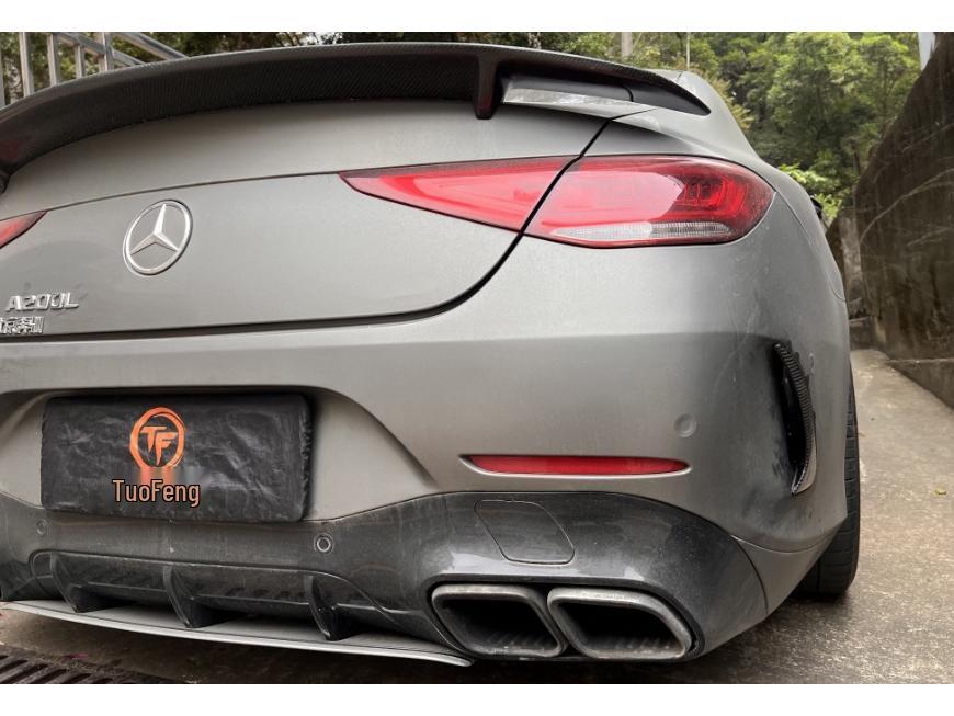 Mercedes CLS-Class C257 AMG Style Carbon Fiber Rear Spoiler