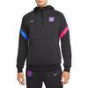Nike FC Barcelona Contrasting Colors Hoodie 'Black' Men's DB7814-014
