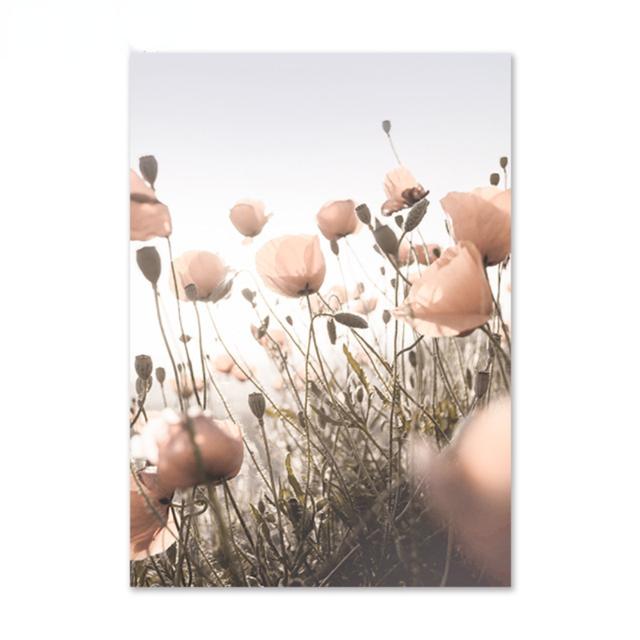 Beach Lake Scenery Canvas Painting Wall Art Pictures Posters Sunrise Sunset Reed Prints for Modern Home Interior Room Decor