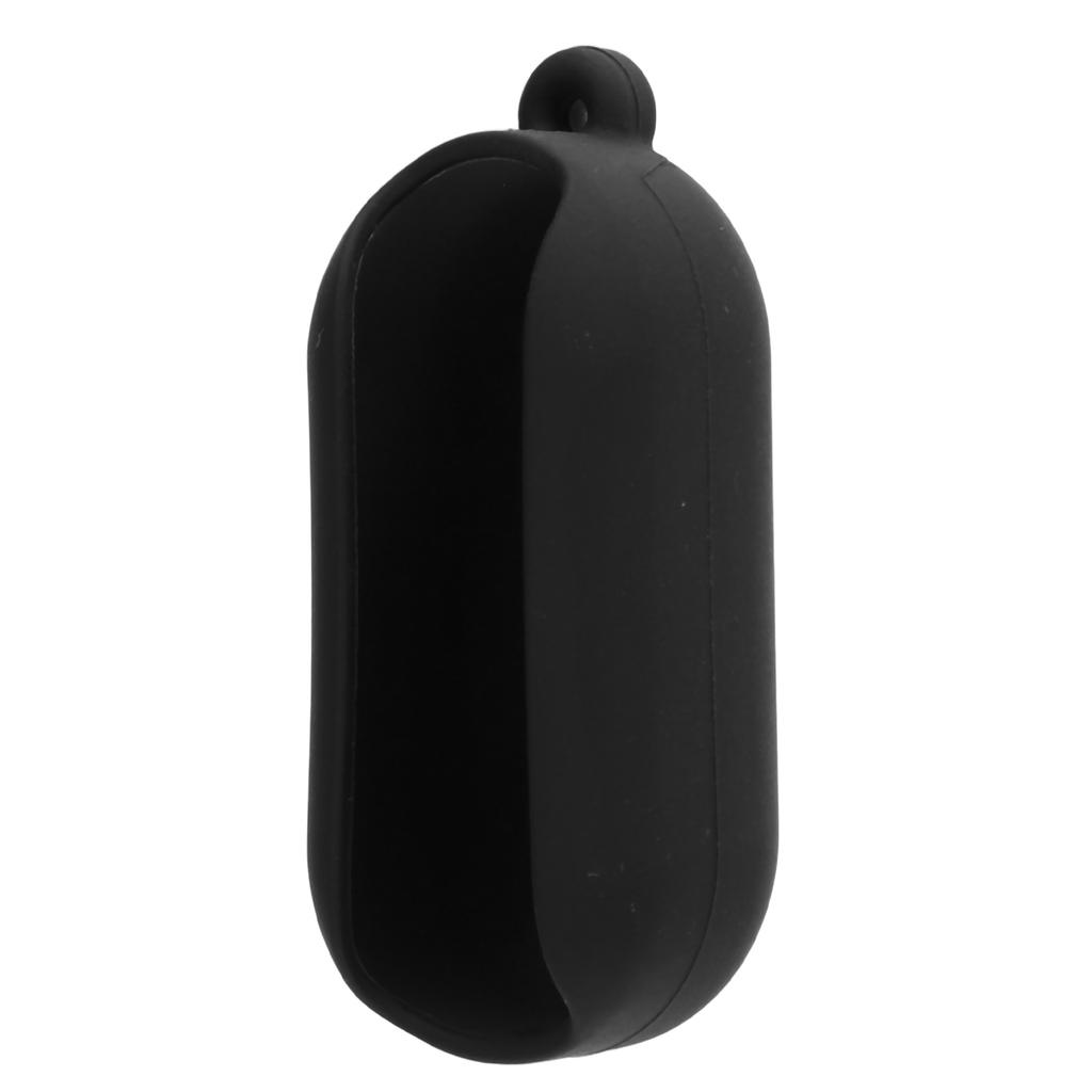 Silicone Protective Case Set for GO 3S Thumb Camera Protective Cover and Lens Cap with Lanyard Black