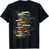 Book Abstract Art Drawing Painting Graphic Book T-Shirt