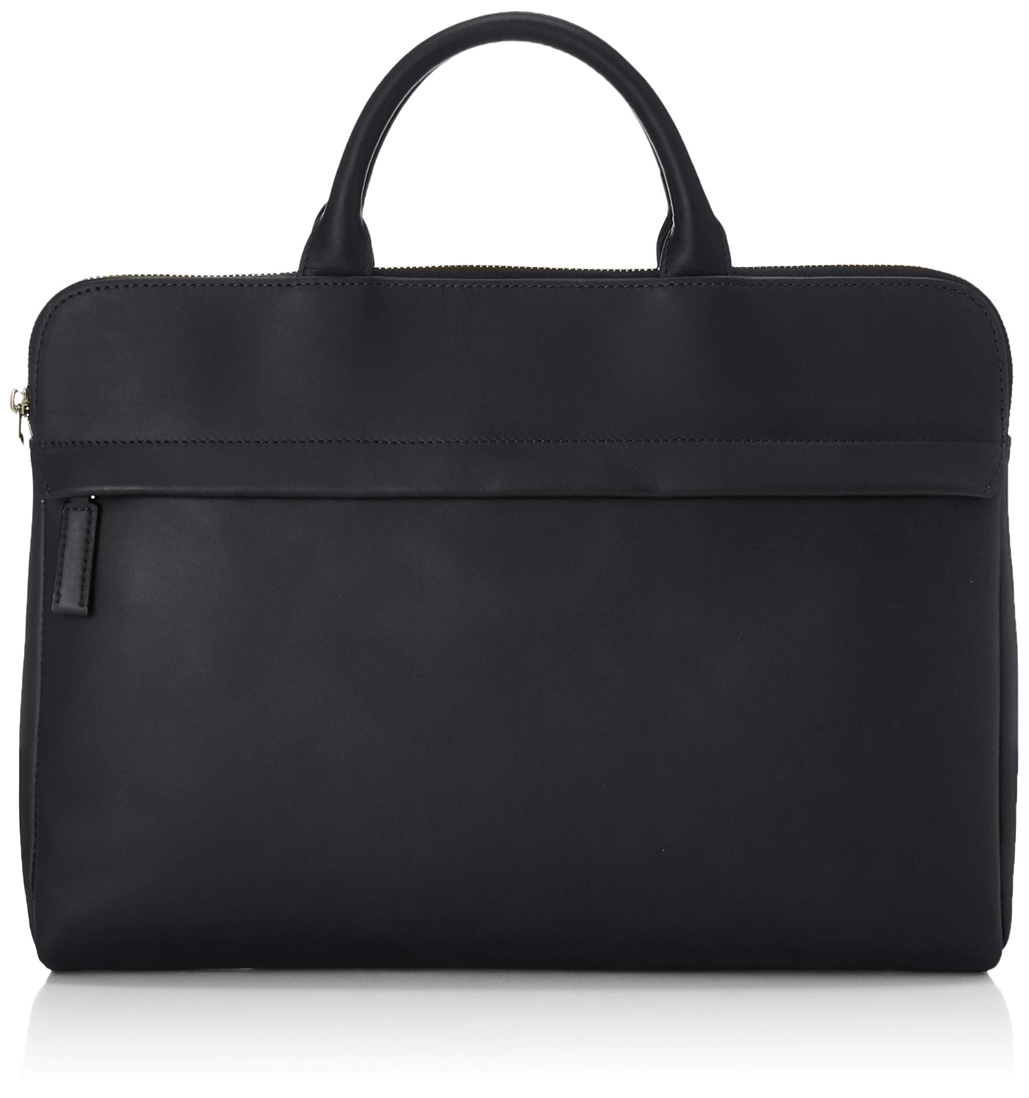 

A4 Genuine Leather Brand Made by Baseball Glove Briefcase Thin 13 Inch Computer Business Bag SA112 [Tryon] [Bag Manufacturer] чорний