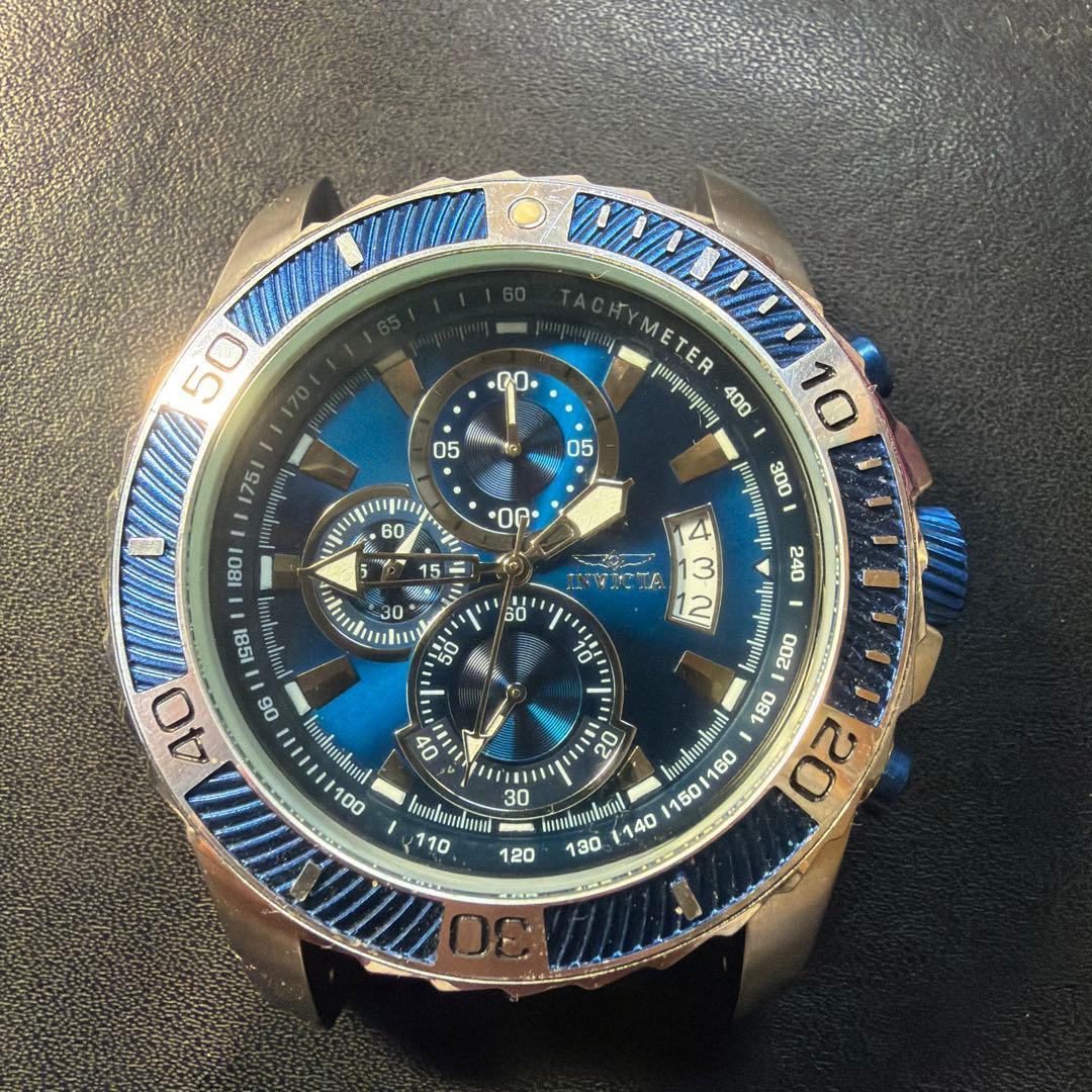 Used INVICTA Pro Diver Chronograph Watch