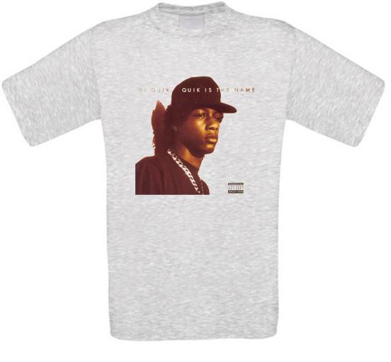 Dj Quik Quik is the name Rap Hip Hop T-Shirt All Sizes XXL
