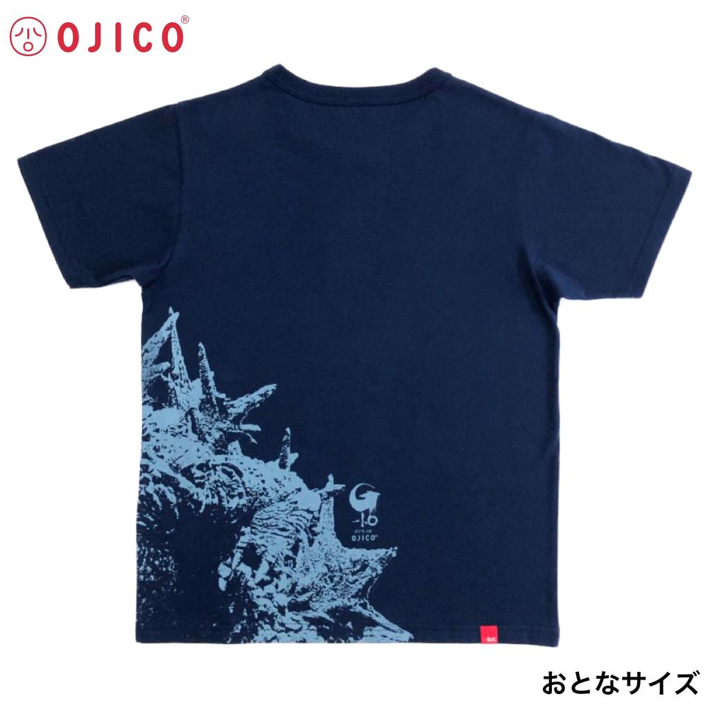 Made in Japan Godzilla OJICO 2025 Collaboration Size Navy (2023) T-Shirt, Unisex, LL, Unisex, Kids, Women, Men, [Official]