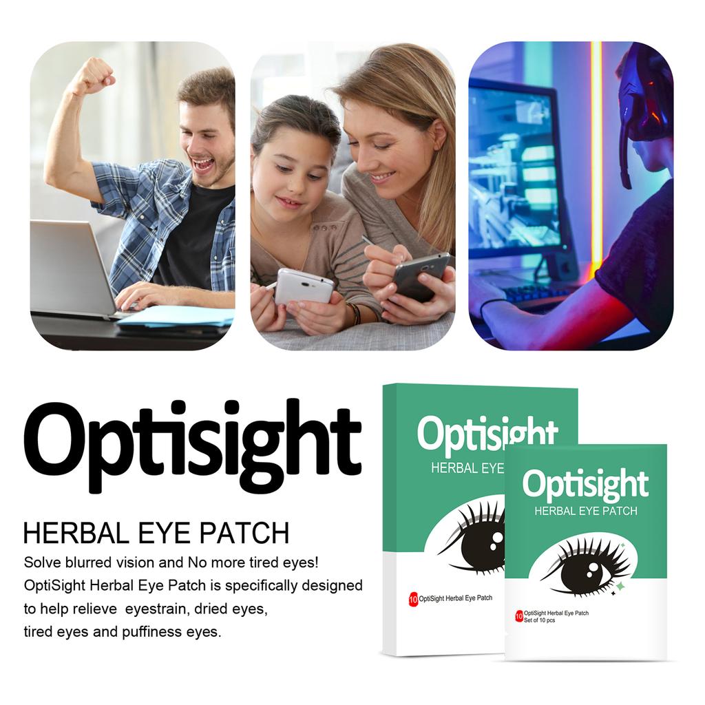 10 sztuk/pudełko ziołowe plastry pod oczy łagodzą zmęczenie oczu, wysuszone oczy, zmęczone oczy, opuchliznę oczu, przywracają wzrok
