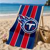 Titans Crest Beach Towel, Microfiber Beach Towel, Perfect For Pool, Beach, Travel, Home Decor Beach Party Fan gifts