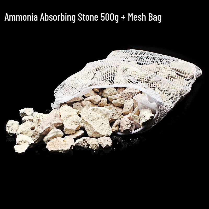 Aquarium Filter Media: Ceramic Rings, Activated Carbon, Volcanic Rock, Bacteria House - Ten-in-One Purifying Filtration Material with Free Bag