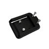 Vertical Wall Mounted Battery Holder Battery Holder Battery Frame Black Battery Holder Countersunk Screw Holes