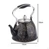 1L Capacity Teapot Loose Leaf Boiling Water Kettle for Kitchen Home