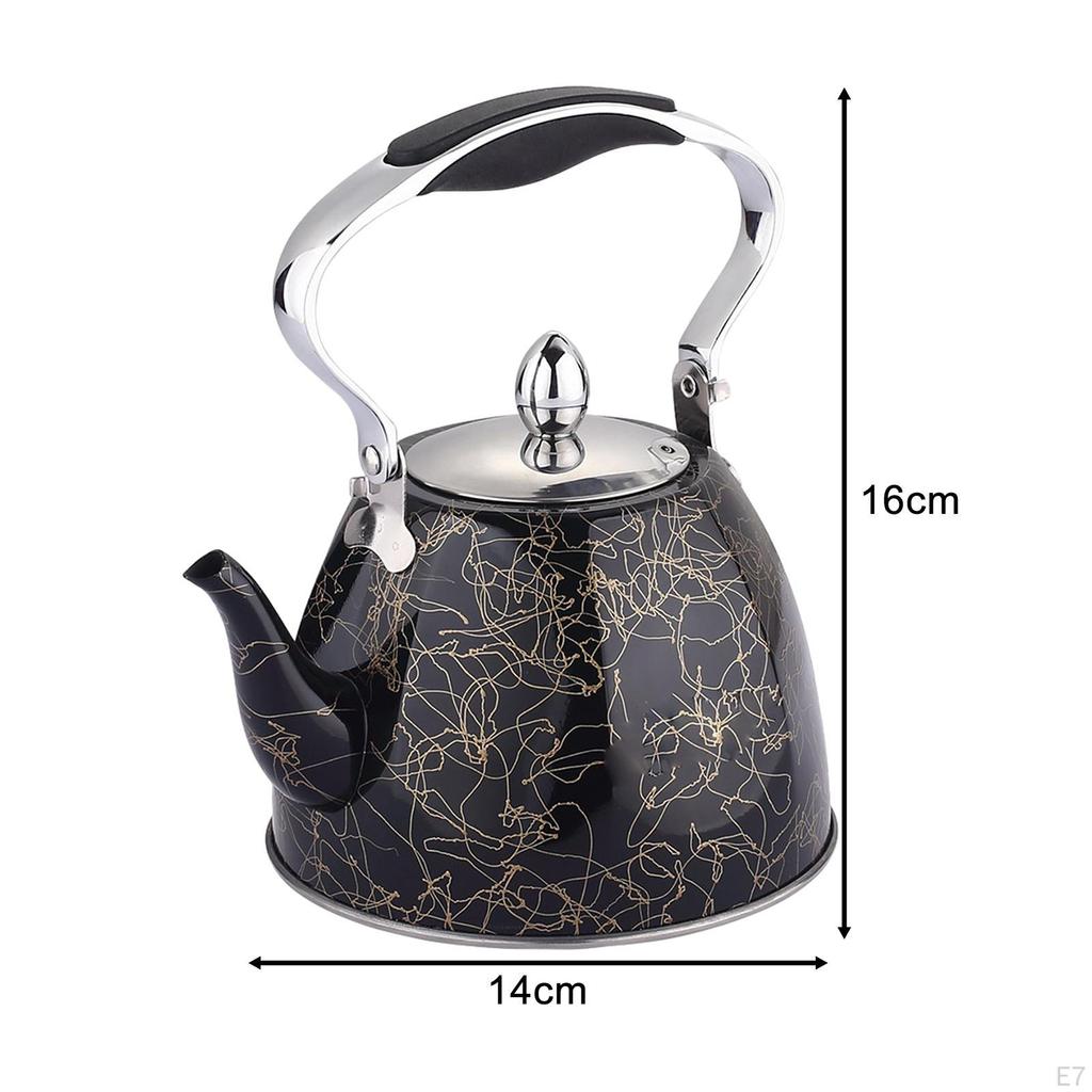 1L Capacity Teapot Loose Leaf Boiling Water Kettle for Kitchen Home