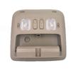 Portable Roof Front Reading Light Beige With Sunroof Switch For Toyota Land Cruiser LC100 Lexus LX470 1998-2007 Ceiling Dome Lam