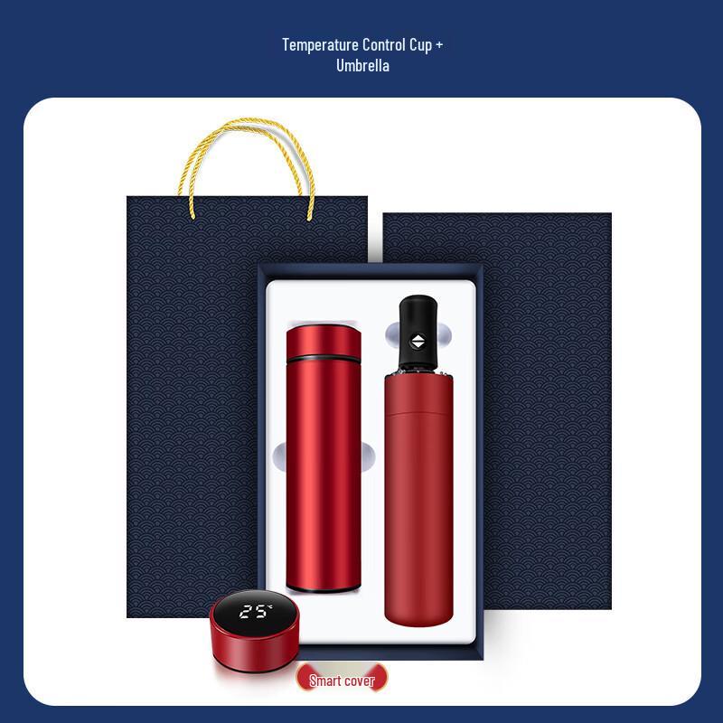 Shangqi Business Gift Set (Thermos Cup & Umbrella)