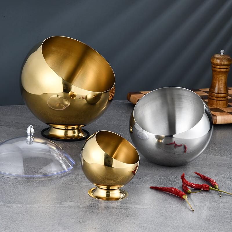 Stainless Steel Commercial Seasoning Dispenser Bowl