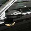 Car Styling 3D Metal Wing Emblem Badge Decal Car Interior Decoration Accessories For Mitsubishi Lancer, Eclipse Cross, Triton