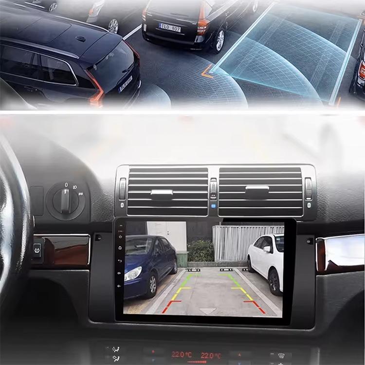 BMW M5 E39 E53 X5 Android HD Navigasyon Kontrolü Geri Görüş Kamerası CarPlay ile