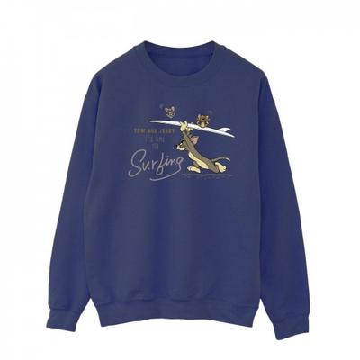 Mens ItÂ´s Time For Surfing Sweatshirt