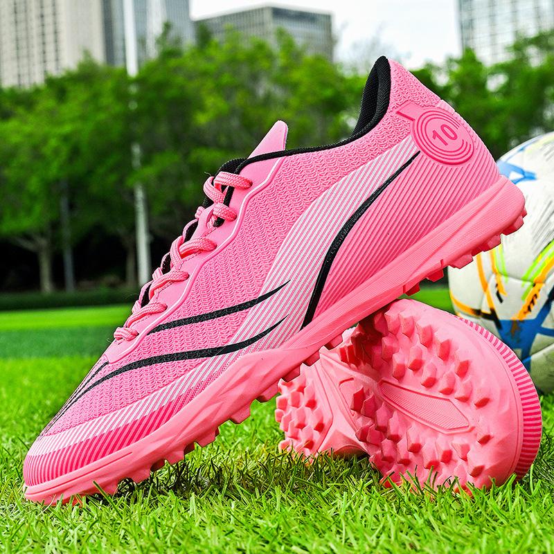 New Professional Football Shoes Men and Women Teenagers TF Broken Nails AG Long Nails Lightweight Wear-resistant Competition Training Shoes