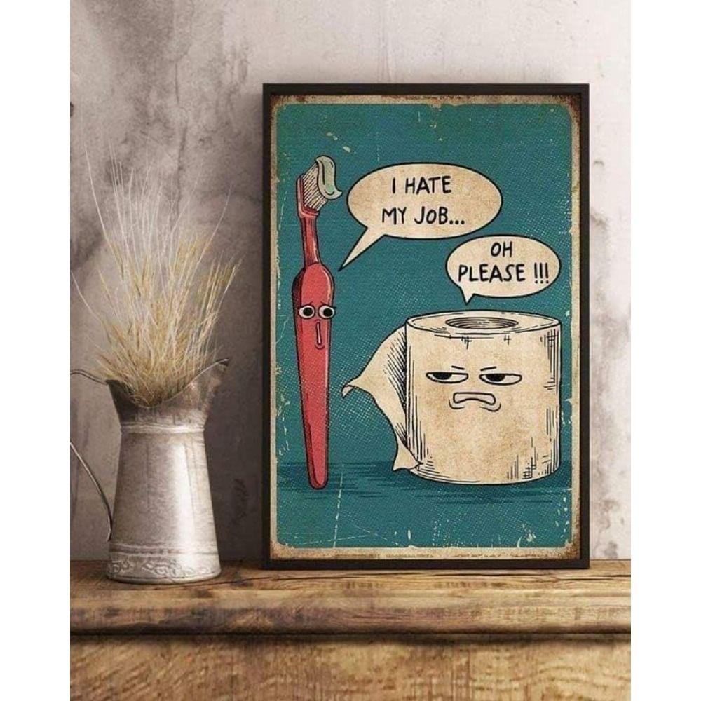 Vintage Antique Style Logo Metal Tin Sign Retro Wall Poster