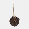 [Pre-Owned] Papillon Trunk Monogram Chain S-Lock Closure Coated Canvas With Leather Trim Shoulder Bag - Very Good #1IJCEMJ