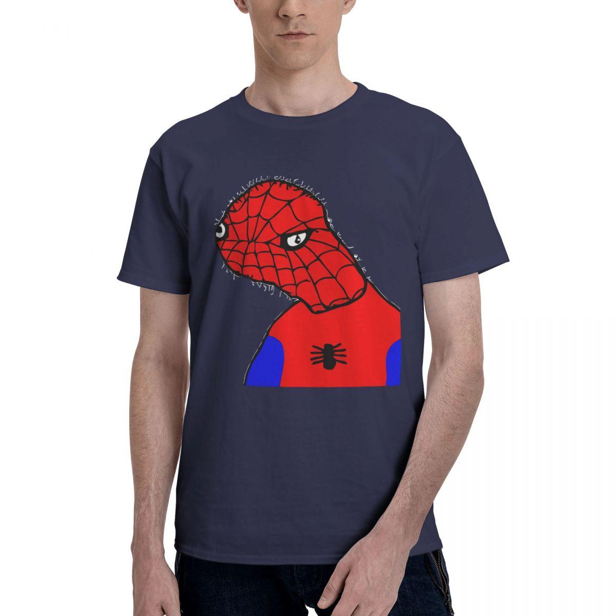 

Spooderman 100 Cotton Casual Breathable Confortable Tops Funny Mens TShirts Clothes Men 4XL