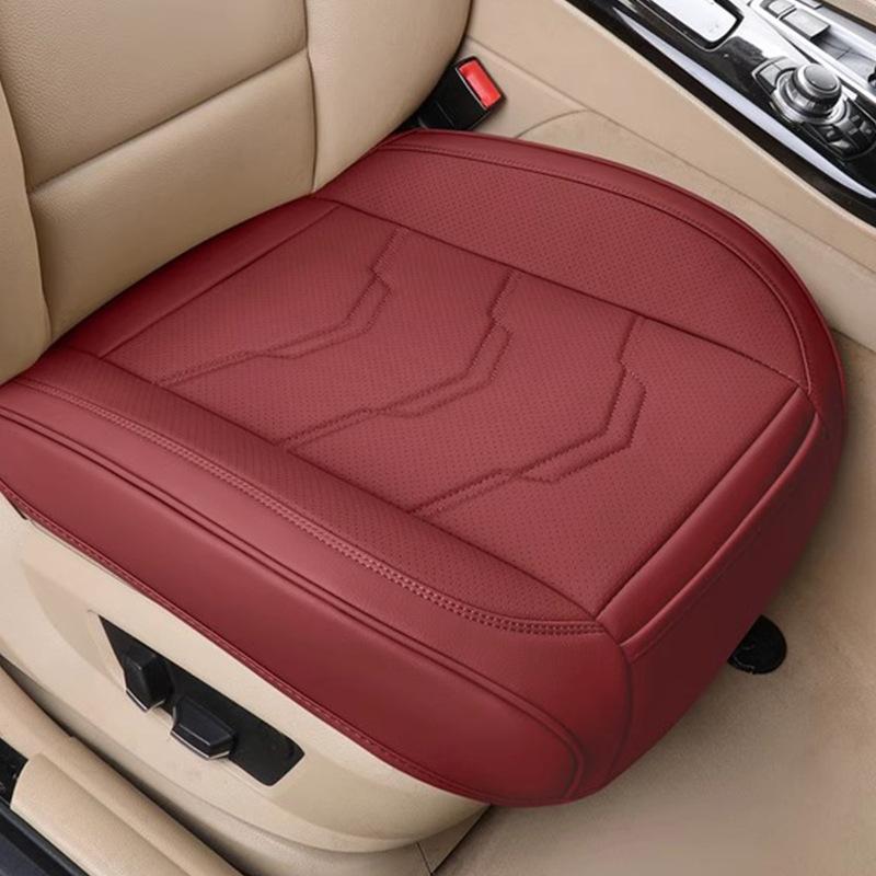 PU Car Seat Cover Front Rear Cushion Seat Protector Mat Pad for Auto Back Cushion Non Slide Breathable Car Accessories