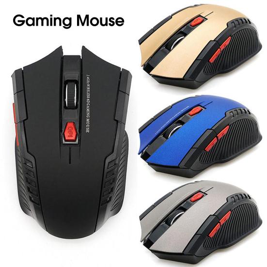 Wireless Mouse Plug Long Standby Time And Play Ergonomic 6 Button Sensitive Computer