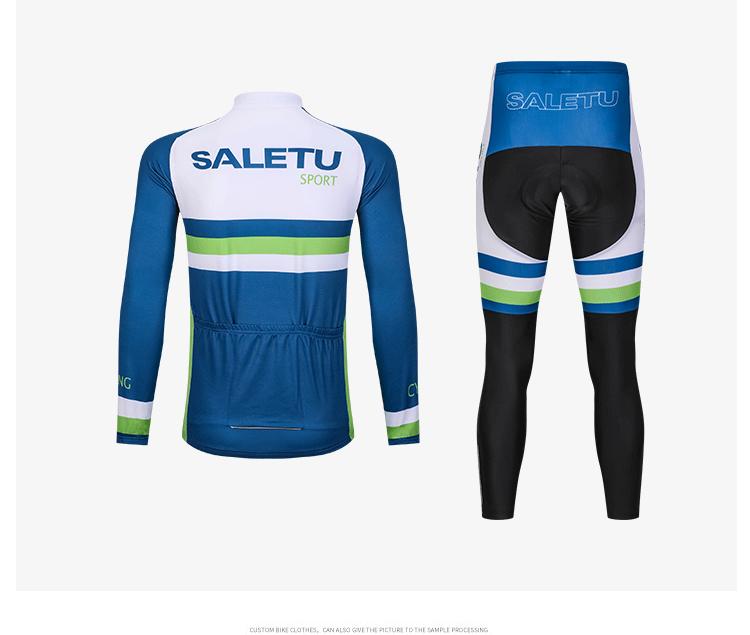 Factory Direct Sales, New Summer Cycling Clothes, Long-sleeved Suits, and a Customized Bicycle Clothes for Men.