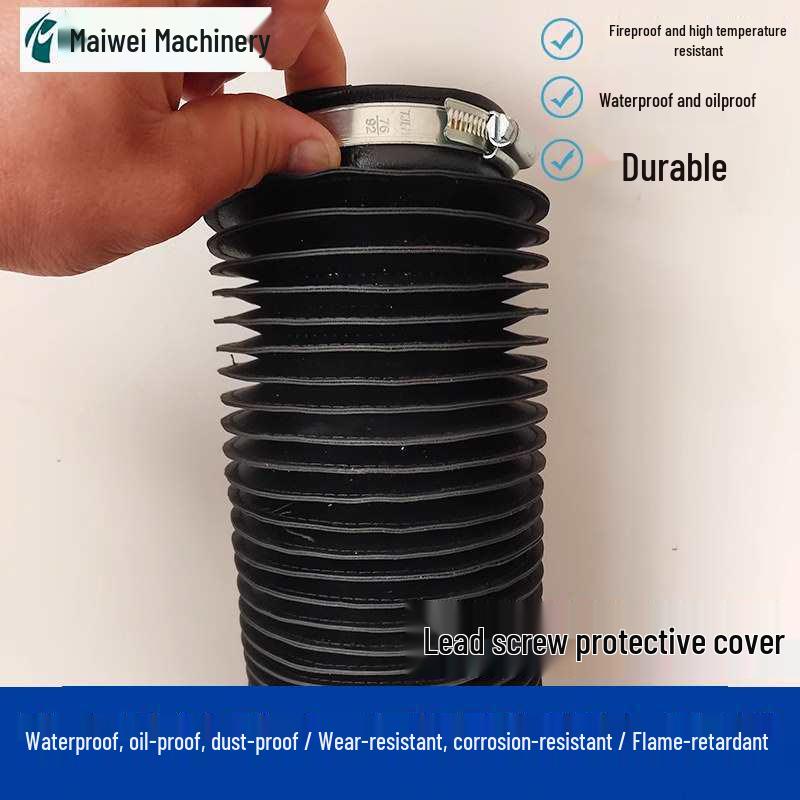 High-Temperature Resistant Telescopic Protective Bellows Dust Cover Sleeve Custom Consultation