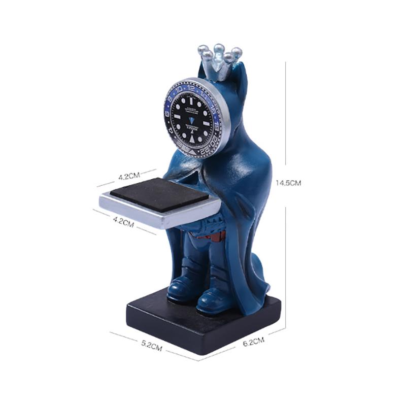 

Оригинальный держатель для часов, интересная подставка для часов, креативные декоративные украшения, персонализированная полка из смолы для модных подносов A