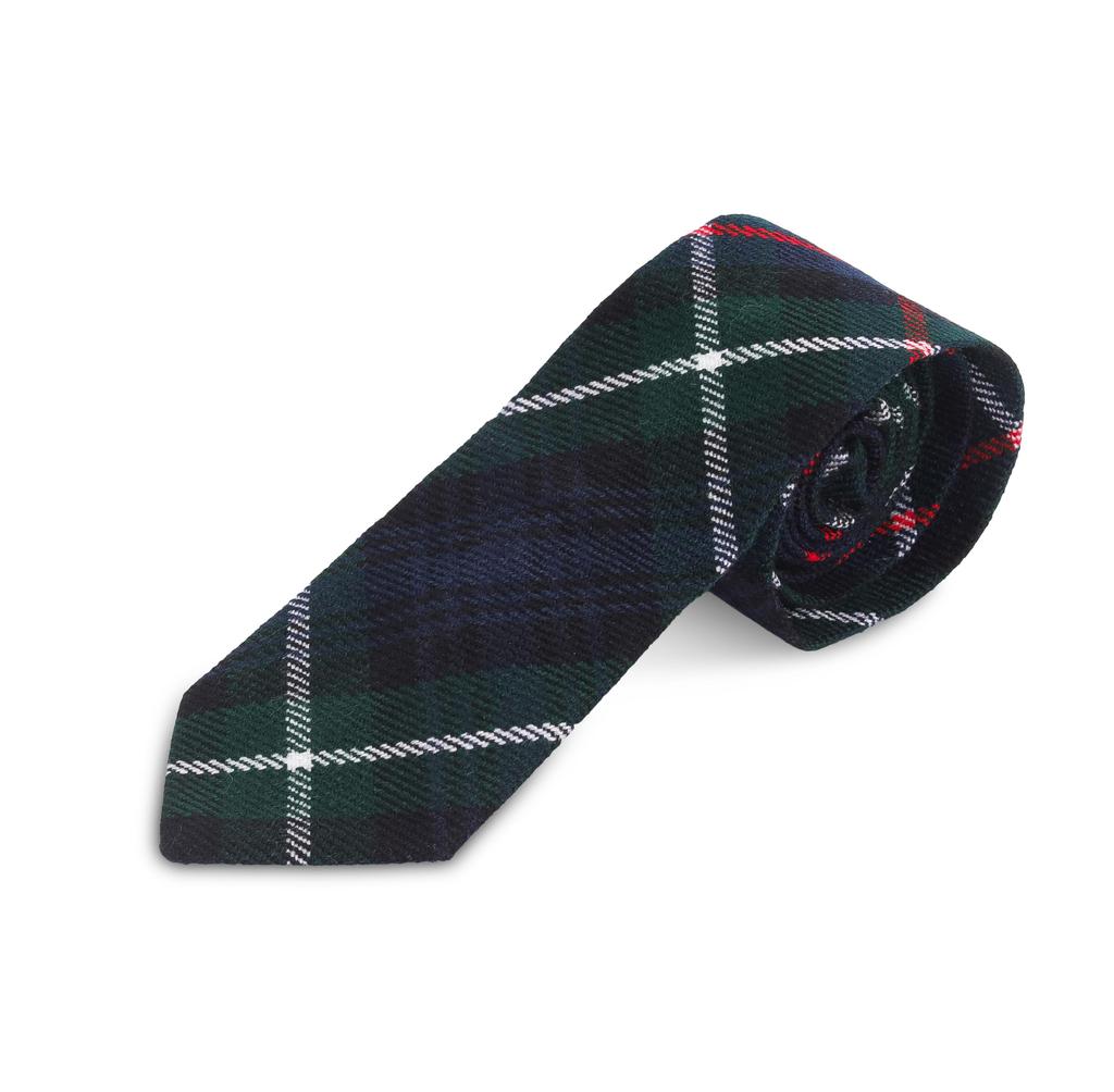 Scottish Tartan Neck Tie For Men Traditional Highland Attire