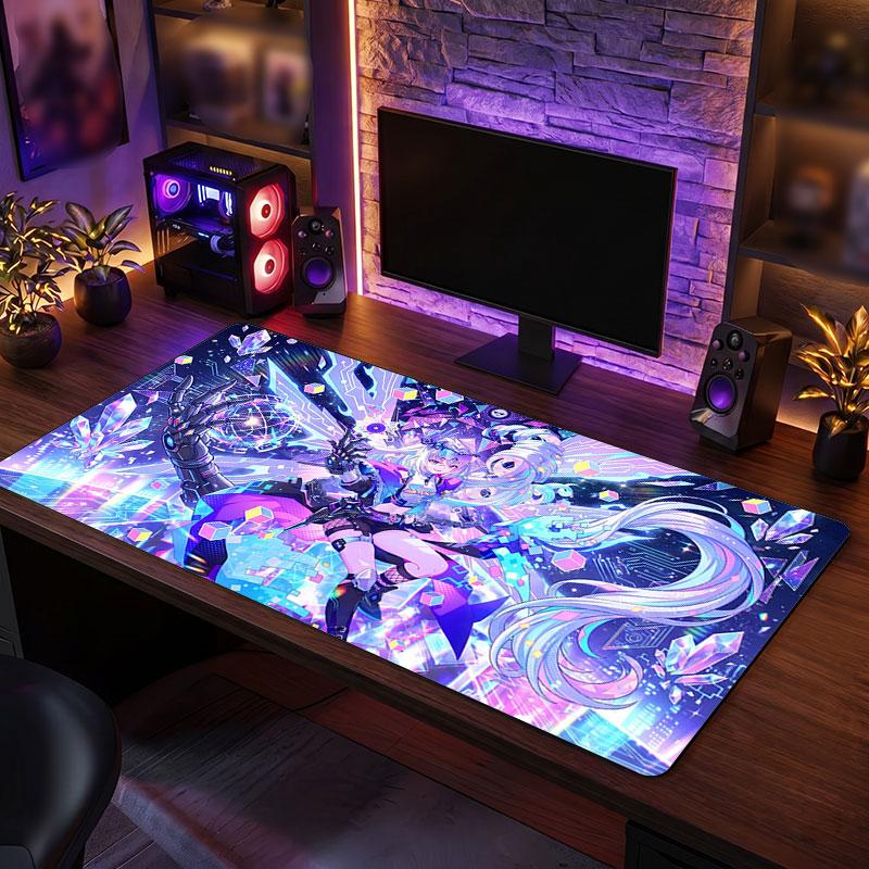 Big Mouse PadHonkai Star Rail Extended Soft Desk Mat Gaming Office Computer Table Decor Mat
