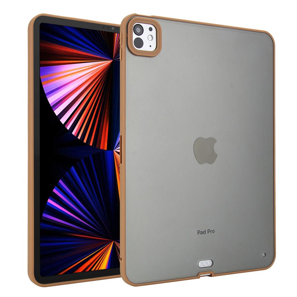 For iPad Pro 11 (2024) Case Skin Touch Matte Acrylic TPU Shockproof Tablet Cover