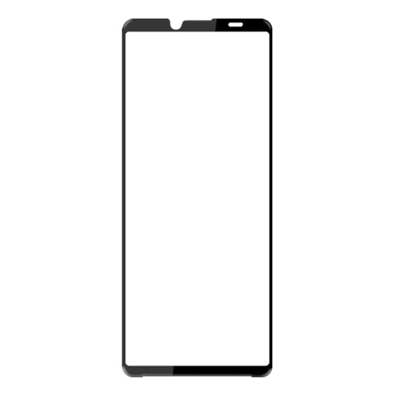 

AMORUS For Sony Xperia 10 VI Tempered Glass Screen Protector Full Glue Silk Printing Edge,Black As Shown A