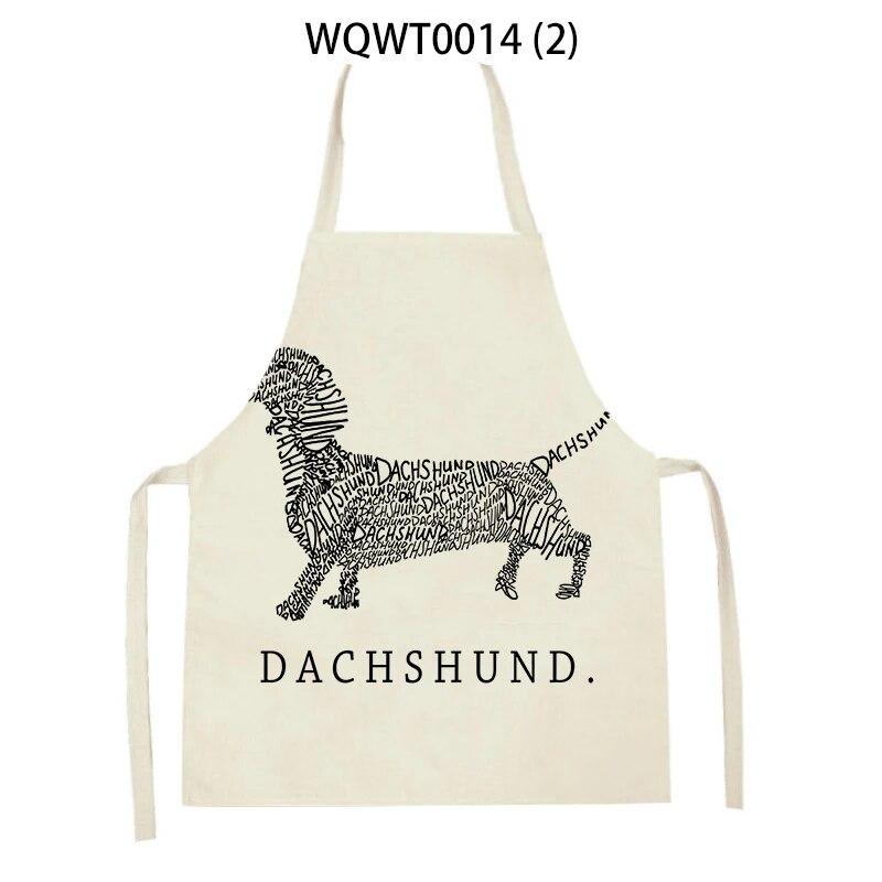 Cute Dog Graphical Printing Kitchen Apron for Children's Apron for Children's Apron Isused Forhouse Accessories for Chef Cooking