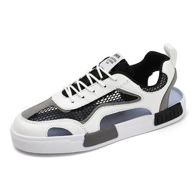 Men's Board Shoes New Big Size Platform Sneakers Men Sheos Punk Breathable Casual Sports Mesh Breathable Loafers Men Zapatillas