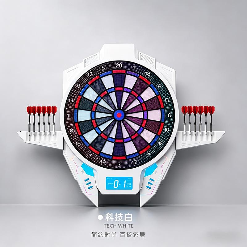 Automatic Scoring Electronic LED Light Dart Board Soft Dart Board Backlit Large Screen Display Dart Board