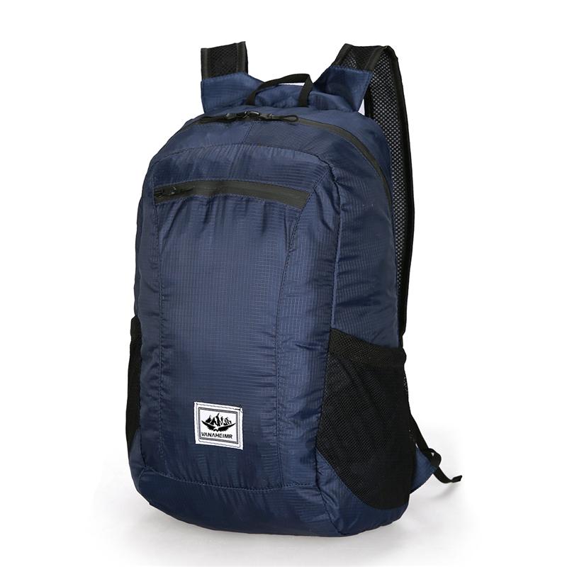 Outdoor Hiking Bag 20L Lightweight Portable Backpack Foldable Waterproof Folding Ultralight Pack For Women Men Travelling Hiking